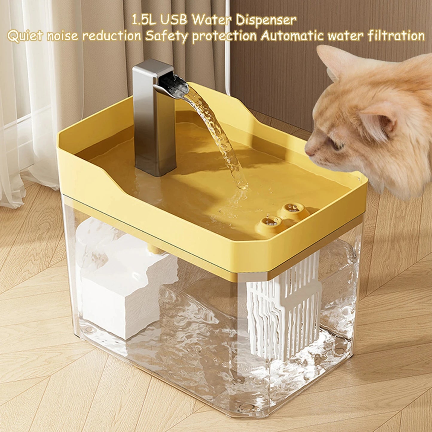 PurrFlow Cat Water Fountain