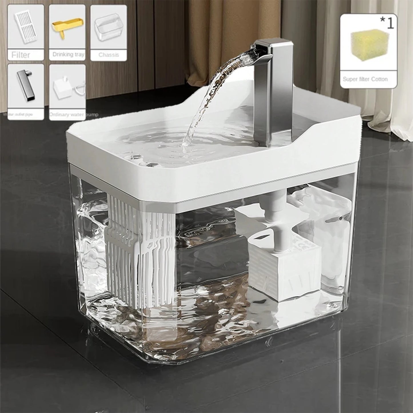 PurrFlow Cat Water Fountain